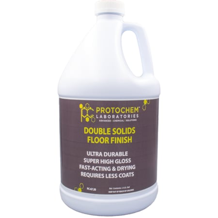 20% Double-Solids High-Gloss Floor Finish 20%, 1 Gal., EA1
